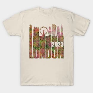 London Skyline 2023 T-Shirt